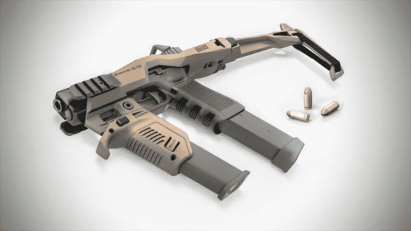 Recover Tactical MG45 Glock 10mm/45ACP Magazine Holder & Angled Foregrip (Non-NFA Foregrip)