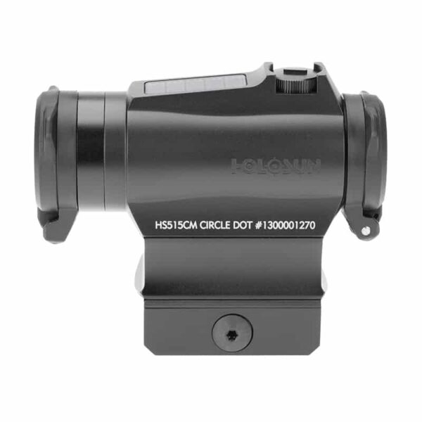 Holosun HS515CM Red Dot / Circle Dot Micro Sight With Solar Panel and QD Mount