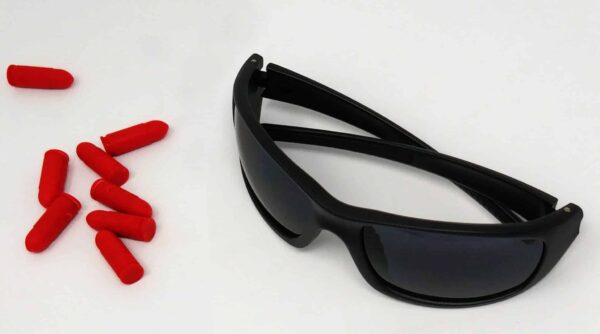 KIRO Sun Glasses / Shooting Glasses for Tactical and Everyday Use (Fully-Rimmed Frame)