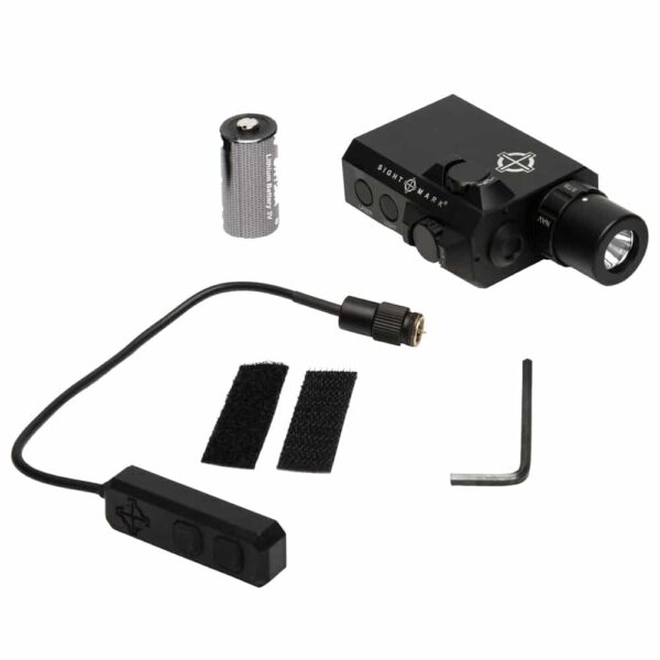 SM25012 Sightmark LoPro Mini Combo Flashlight and Green Laser Sight