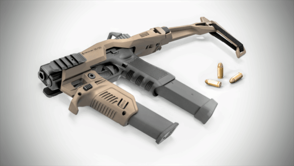 Recover Tactical 20/20N Stabilizer Brace Conversion Kit for All Glock Generations With Or Without a Rail