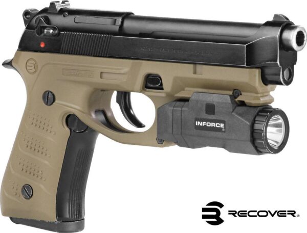 Recover Tactical BC2 Beretta Grip & Rail System for the Beretta 92 M9