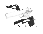 Recover Tactical CC3H Grip and Rail System for the 1911
