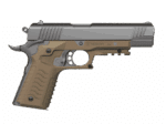 Recover Tactical CC3H Grip and Rail System for the 1911