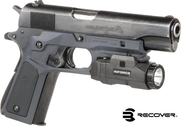 Recover Tactical CC3P Grip and Rail System for the 1911