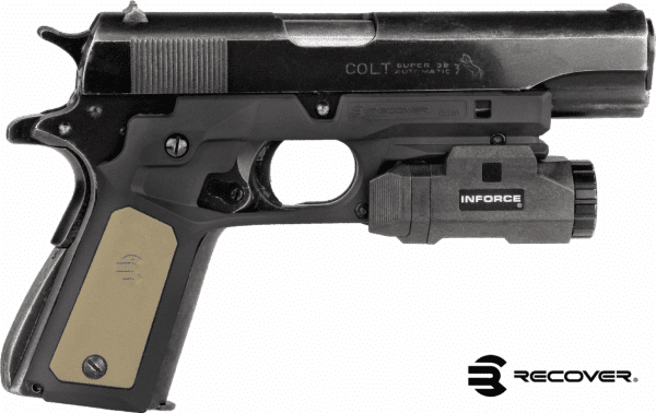 Recover Tactical CC3P Grip and Rail System for the 1911