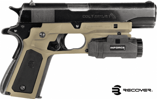Recover Tactical CC3P Grip and Rail System for the 1911