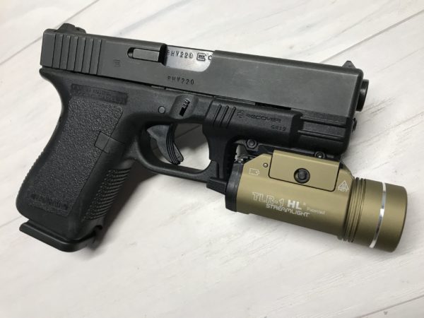Recover Tactical GR19L Rail Adapter for the Glock 19 Gen 1 and 2