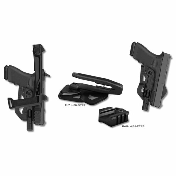 Recover Tactical 20/20N Stabilizer Brace Conversion Kit for All Glock Generations With Or Without a Rail