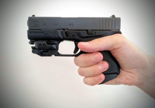 Recover Tactical GR43 Rail Adapter For The Glock 43 43X and 48 (NOT FOR MOS THAT ALREADY HAS A RAIL)