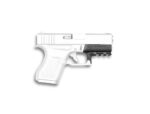 Recover Tactical GR43 Rail Adapter For The Glock 43 43X and 48 (NOT FOR MOS THAT ALREADY HAS A RAIL)