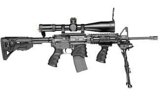 AG-44S FAB Quick Release Ergonomic Vertical Foregrip