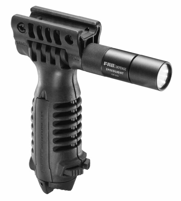 Clearance Sale! T-POD SL Fab Defense Tactical foregrip Bipod with built in tactical light