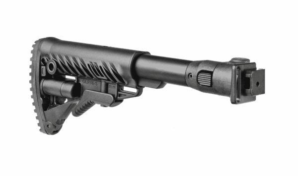 M4 AKS P SB - FAB M4 Folding Collapsible Buttstock with Shock Absorber for AKS-74U (krinkov)