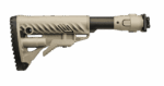 M4 AKS P SB - FAB M4 Folding Collapsible Buttstock with Shock Absorber for AKS-74U (krinkov)