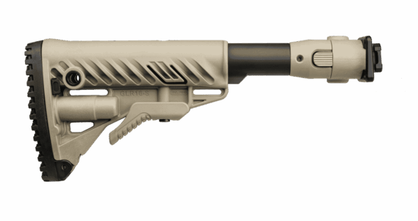M4 AKS P SB - FAB M4 Folding Collapsible Buttstock with Shock Absorber for AKS-74U (krinkov)
