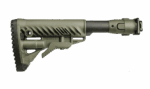 M4 AKS P SB - FAB M4 Folding Collapsible Buttstock with Shock Absorber for AKS-74U (krinkov)