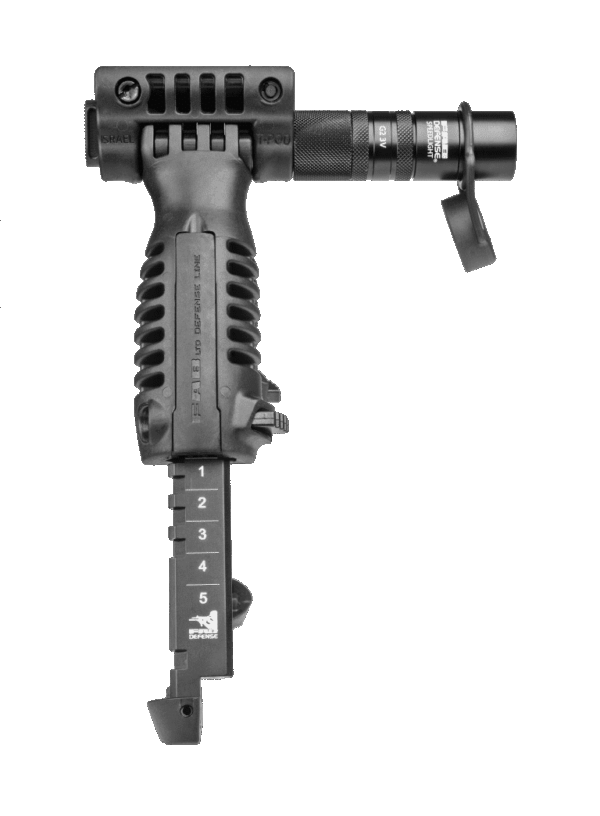 Clearance Sale! T-POD SL Fab Defense Tactical foregrip Bipod with built in tactical light