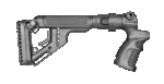 UAS-500 Fab Defense Mossberg 500 Pistol Grip and Folding Buttstock