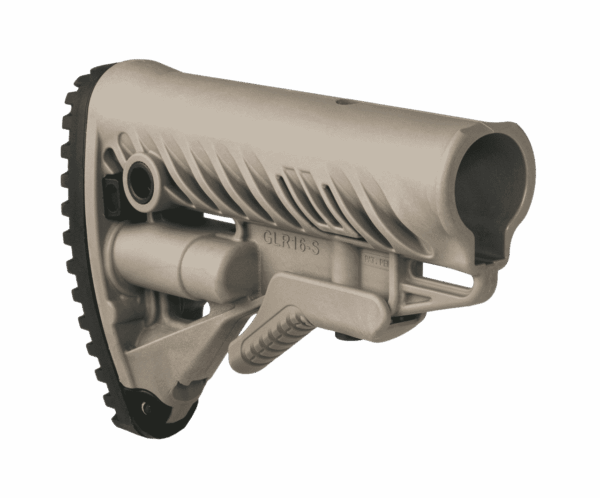 GLR-16 Fab Defense AR15M16M4 Tactical Buttstock w/ Waterproof Storage Compartment
