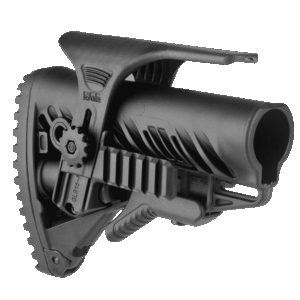 GLR-16 PCP Fab Defense M4/M16/AR15 Tactical Buttstock w/ Picatinny Cheek Rest