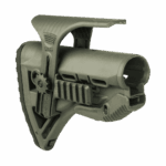 GL-Shock PCP FAB AR15 M16 M4 Shock absorbing Buttstock With Adjustable Cheek Piece And Built-In Dual Picatinny Rails