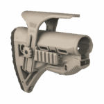 GL-Shock PCP FAB AR15 M16 M4 Shock absorbing Buttstock With Adjustable Cheek Piece And Built-In Dual Picatinny Rails