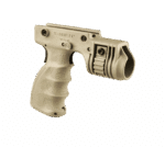 T-GRIP-R FAB Agronomic flashlight grip with 1 inch flashlight adapter with special rear activation Button