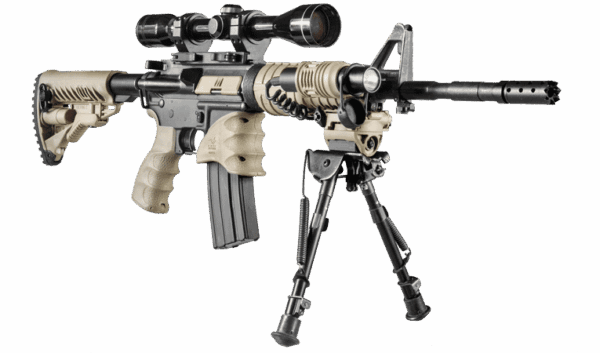 H-Pod Fab Defense Harris Bipod Tilting & Rotating Picatinny Adaptor