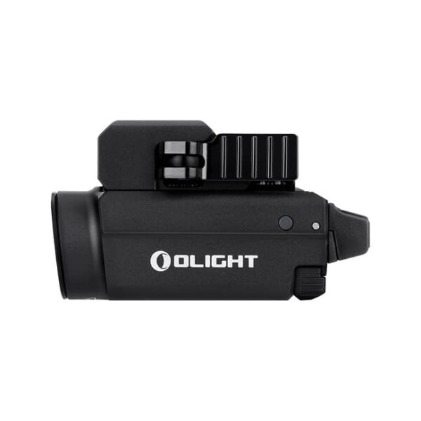 Olight Baldr S Flashlight With Adjustable Sliding Rail, Lithium Polymer Battery, White Light & Green Laser Beam