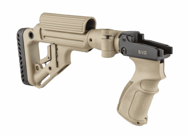 UAS-SVD Fab Defense Side Folding Buttstock With Integrated Cheek Rest for SVD