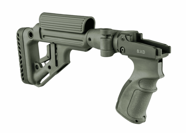 UAS-SVD Fab Defense Side Folding Buttstock With Integrated Cheek Rest for SVD