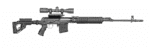 UAS-SVD Fab Defense Side Folding Buttstock With Integrated Cheek Rest for SVD