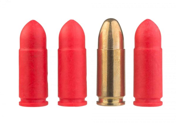 PDA 9 Fab Defense Practice 9mm Dummy Ammo (10 Pack)