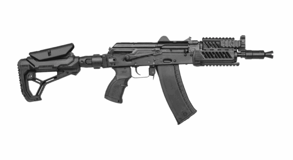 GL-CORE CP Fab Defense Buttstock with Adjustable Cheek-Rest for M4/M16/AR15 (MIl Spec & Commercial Tubes)