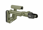 Fab Defense AKMS (underfolder) Tactical Folding Buttstock with Cheek Piece - UAS-AKMS P