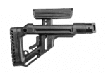 Fab Defense SAIGA Tactical Folding Buttstock with Cheek Piece - UAS-SAIGA