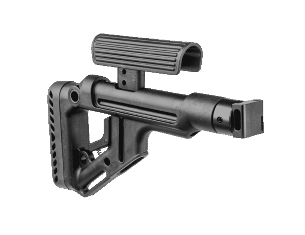 Fab Defense SAIGA Tactical Folding Buttstock with Cheek Piece - UAS-SAIGA