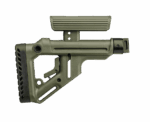 Fab Defense SAIGA Tactical Folding Buttstock with Cheek Piece - UAS-SAIGA