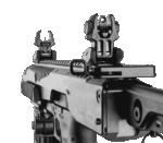 Fab Defense Front and Rear Back-Up Flip Up Sight (FBS + RBS)