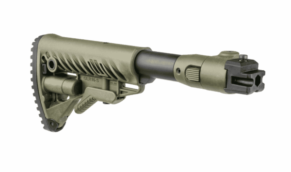 Fab Defense M4 Folding Collapsible  Buttstock for AKS-74U (krinkov) - M4-AKS P