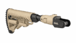 Fab Defense M4 Folding Collapsible Buttstock with Shock Absorber for AKMS (underfolder) - M4-AKMS P SB