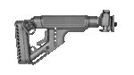 Fab Defense VZ 58 (Metal Joint) Tactical Folding Buttstock - UAS-VZ