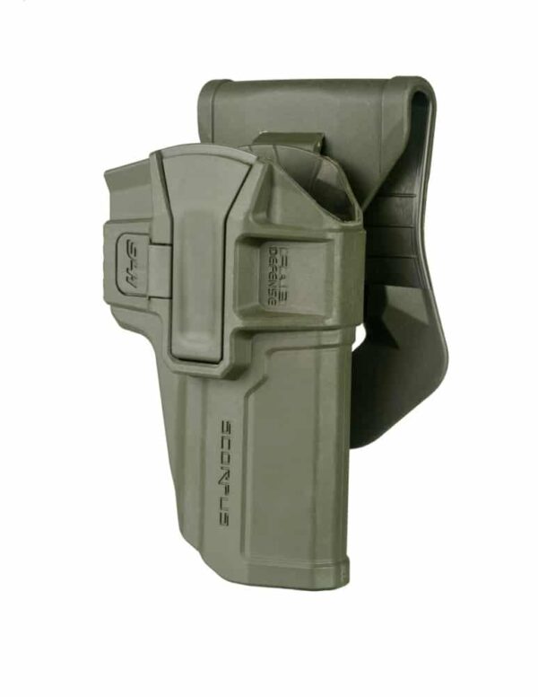 Clearance Sale! M1 1911 SCORPUS FAB Defense Level 1 Holster for 1911 Pistols (Paddle+Belt)
