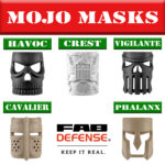 MOJO Kit Fab Defense AR-15 Magazine Well Grip with Tactical Mask and One Extra Mask