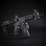 MOJO Kit Fab Defense AR-15 Magazine Well Grip with Tactical Mask and One Extra Mask