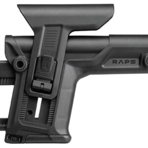 Fab Defense RAPS Stock - Rapid Adjustable Precision Stock with Integrated Cheek Rest and Adjustable Length Of Pull