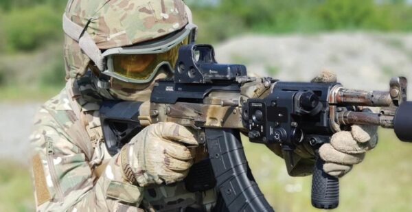 Fab Defense RAPS Stock - Rapid Adjustable Precision Stock with Integrated Cheek Rest and Adjustable Length Of Pull