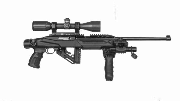 Fab Defense 10/22 Stock Best Pro Ruger Conversion Kit with Folding Stock & Lower, Side and Upper Picatinny Rails