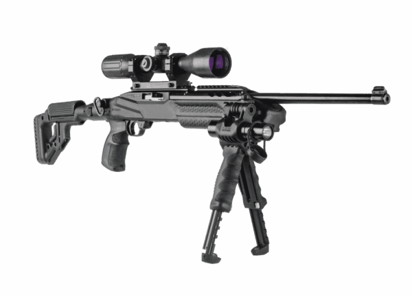 Fab Defense 10/22 Stock Best Pro Ruger Conversion Kit with Folding Stock & Lower, Side and Upper Picatinny Rails